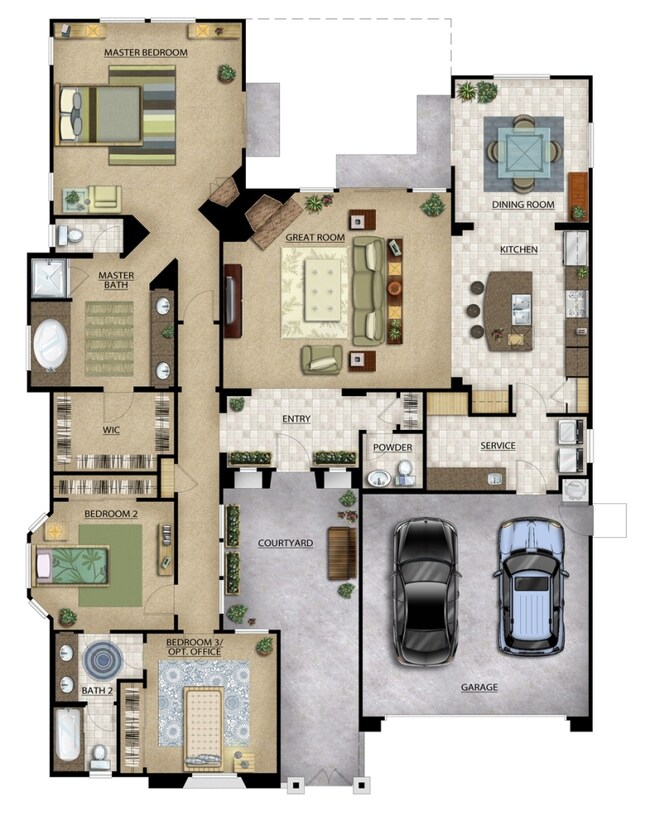 Sorrento Floorplan