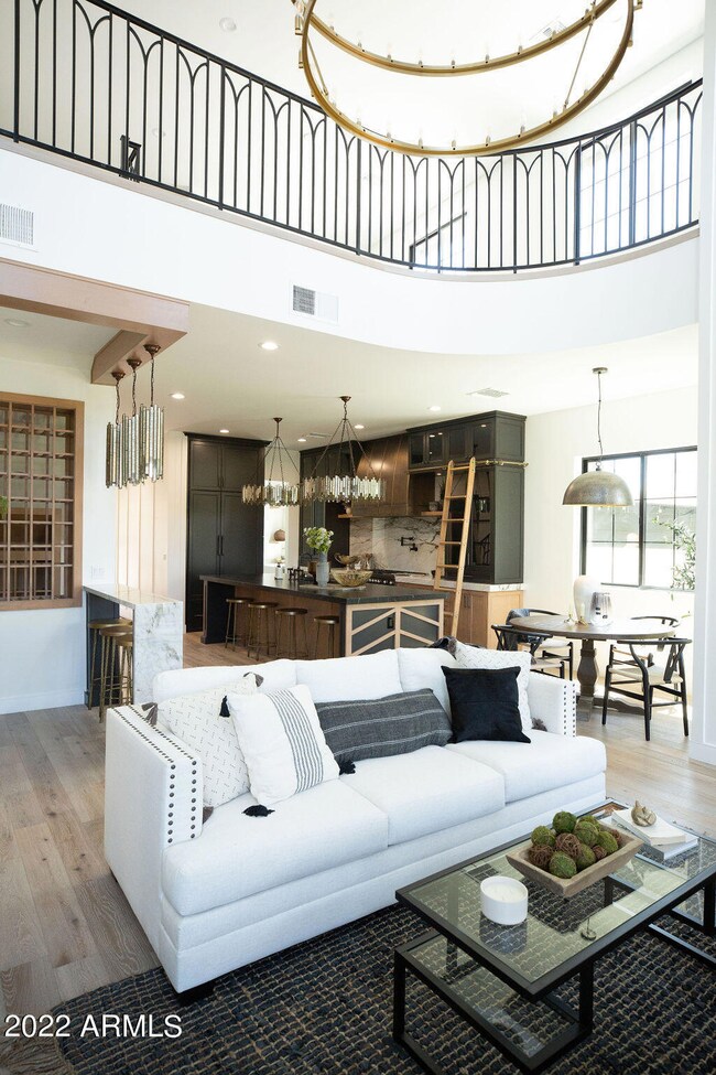 Open Concept with 21' Ceilings