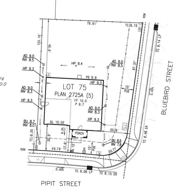 plot plan