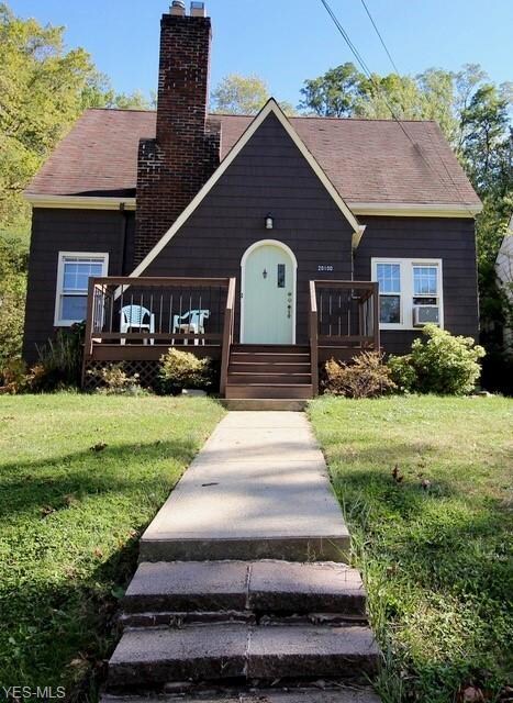 Front entrance to home