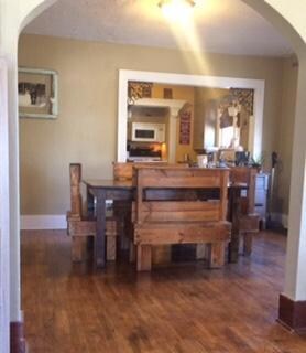 View from living room