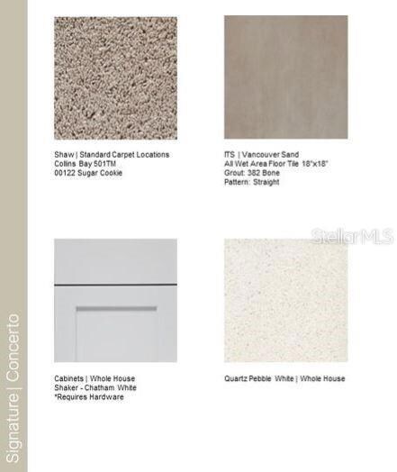 Design selections ~ Home is under construction, selections are subject to change