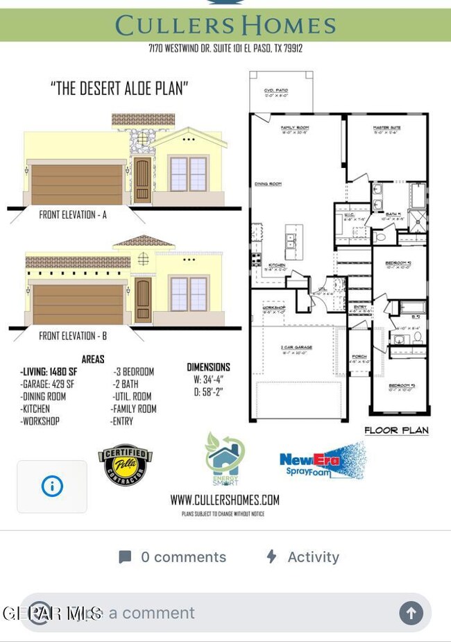 1069 Gaitan St, Horizon City, TX 79928 - photo 2