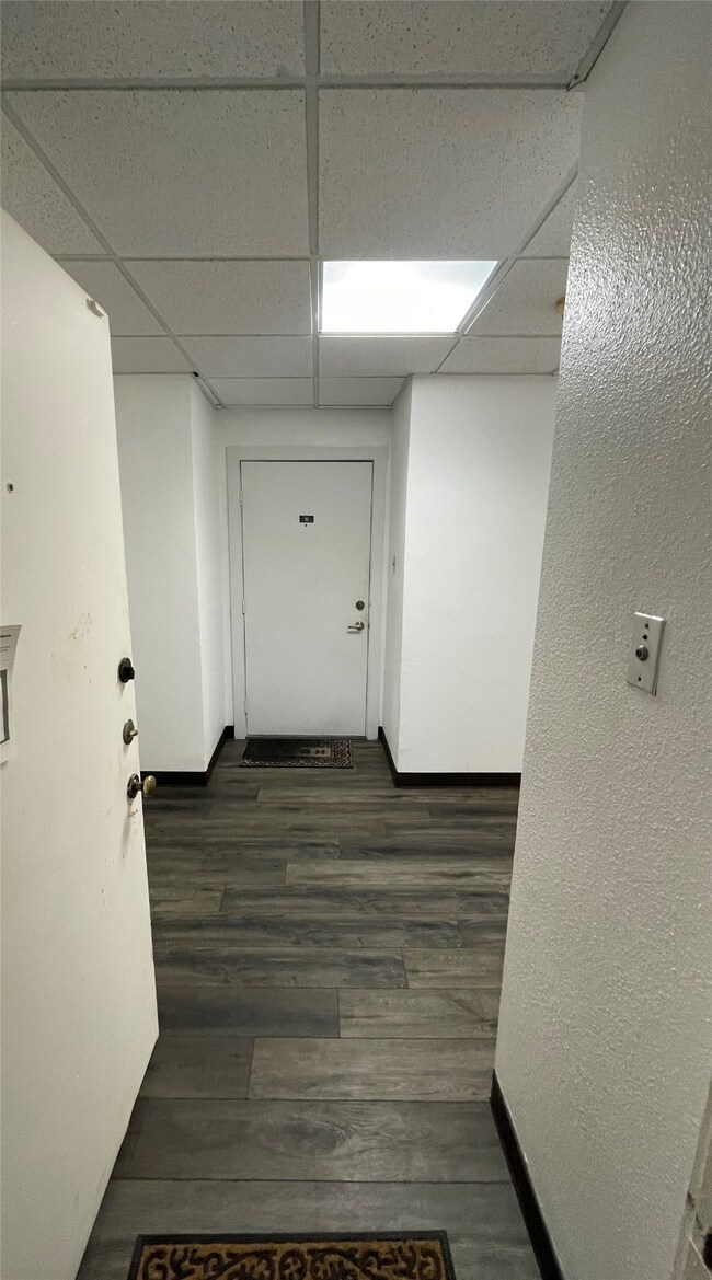 Entrance hall to first floor unit