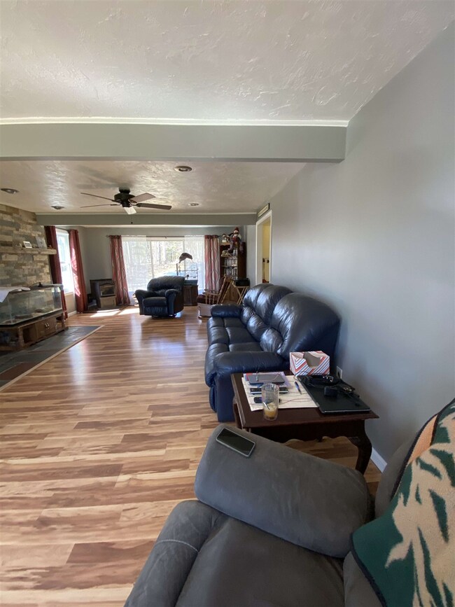 Main home front to back living room