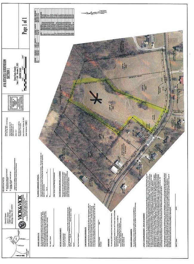 Survey Overlay on Google Maps Jpeg