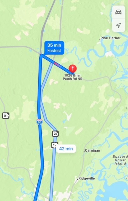 See Pinned location address that might work for GPS directions