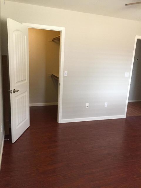 Walk in master closet