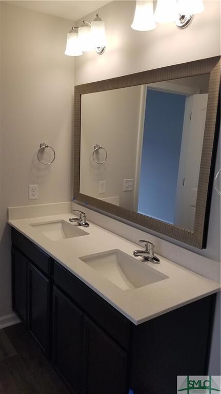 2 Sink Vanity in Primary Bedroom