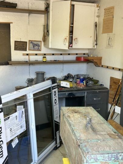 VIEW OF OFFICE OR STORGE SHED