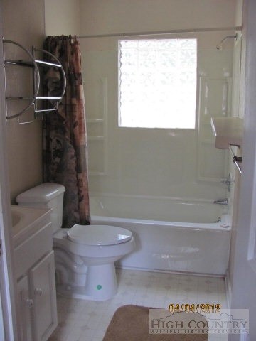 Bathroom 2: full bath on each level of house along