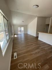 New flooring and light fixtures just installed