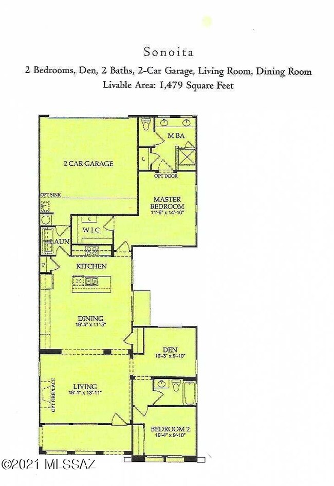 Sonoita floor plan