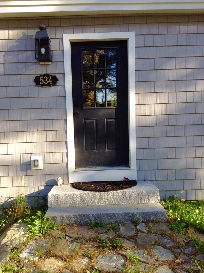 Granite steps