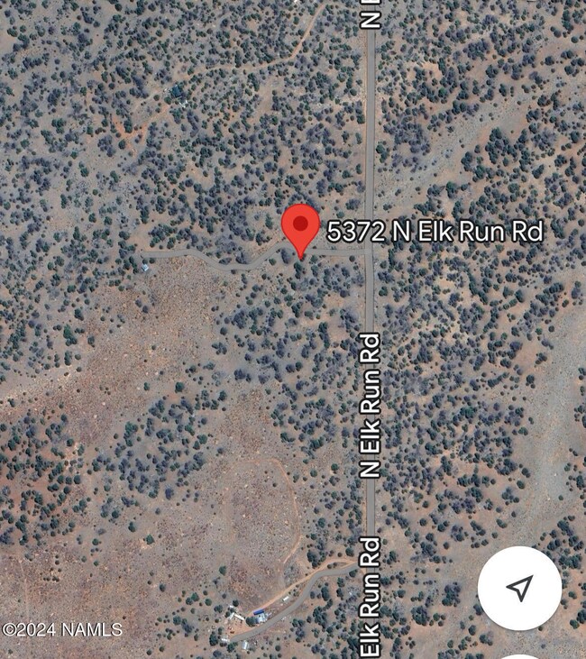 Overhead with road