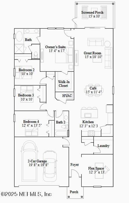 Charle II HA Floorplan