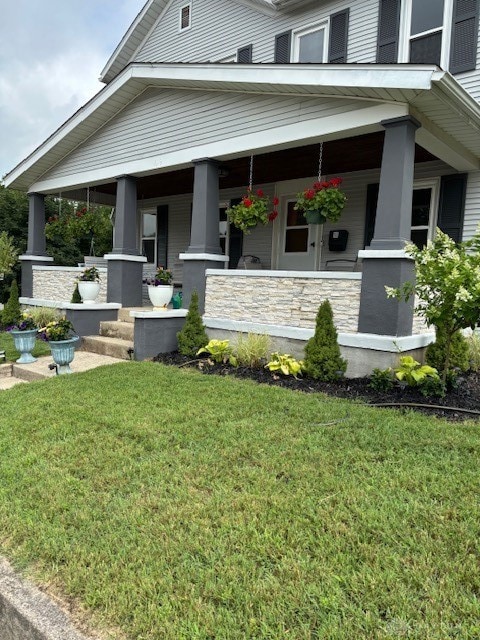 Front Porch with Swing