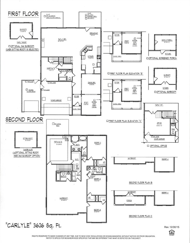 Carlyle Floorplan