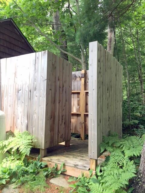 Outdoor shower