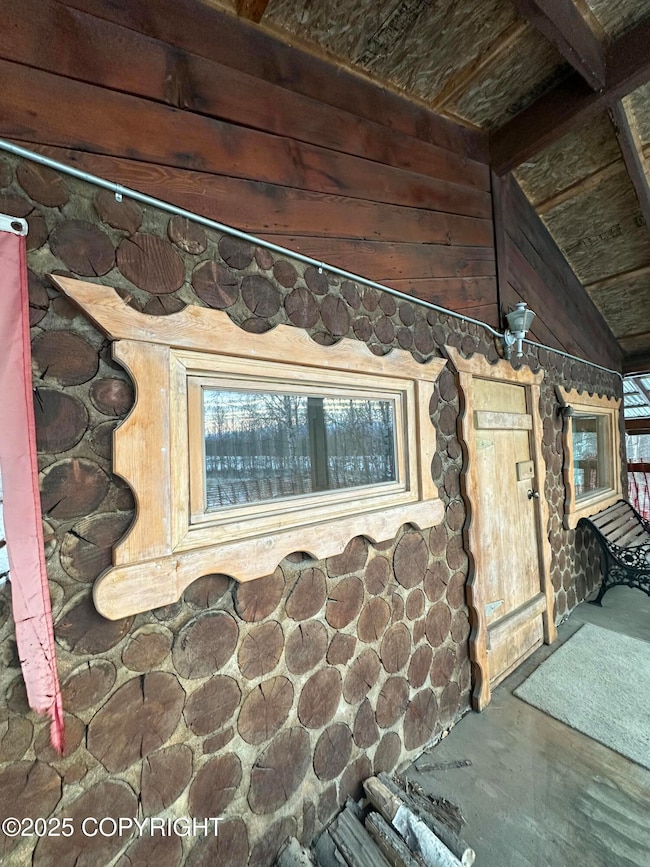 Upstairs entry