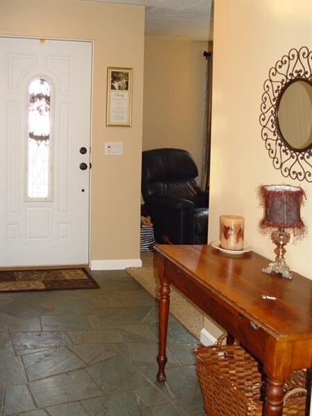 Welcoming entry