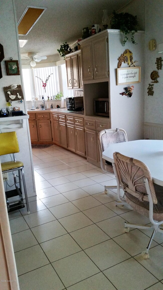 Kitchen view from breakfast nook