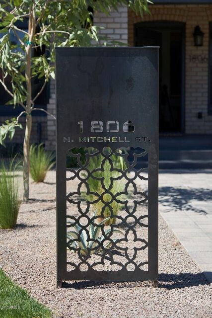 Custom steel mailbox
