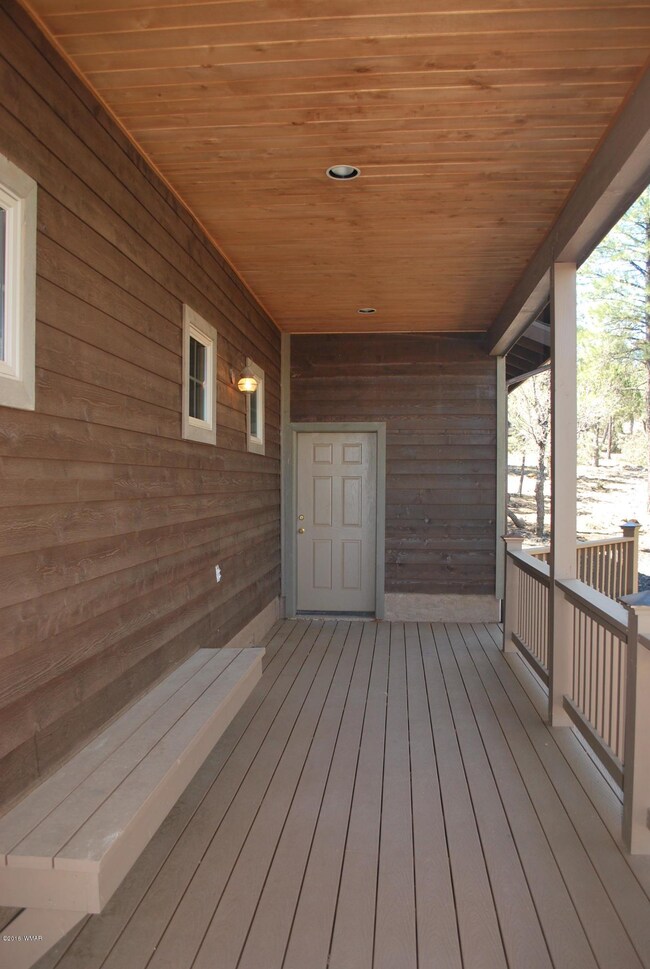 Deck wrap to garage