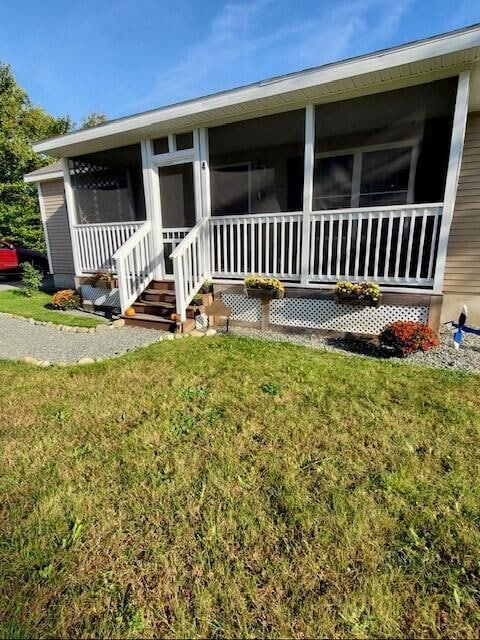 Front porch & entry from driveway.