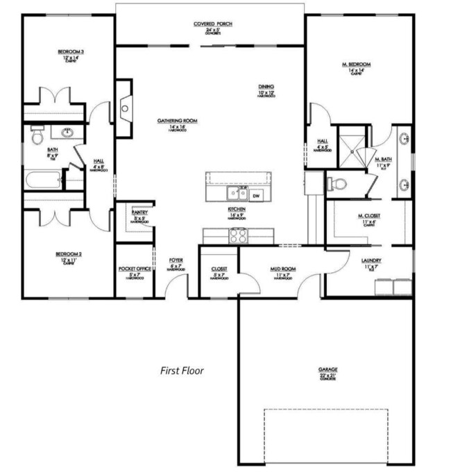 150 Oohleeno Way floor plan