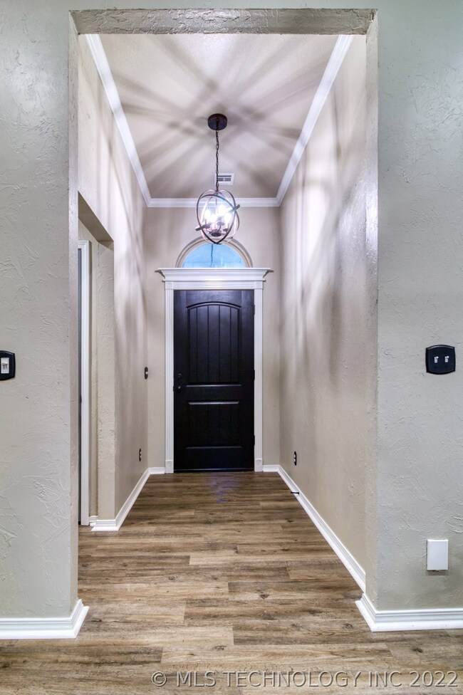 Foyer looking toward front door