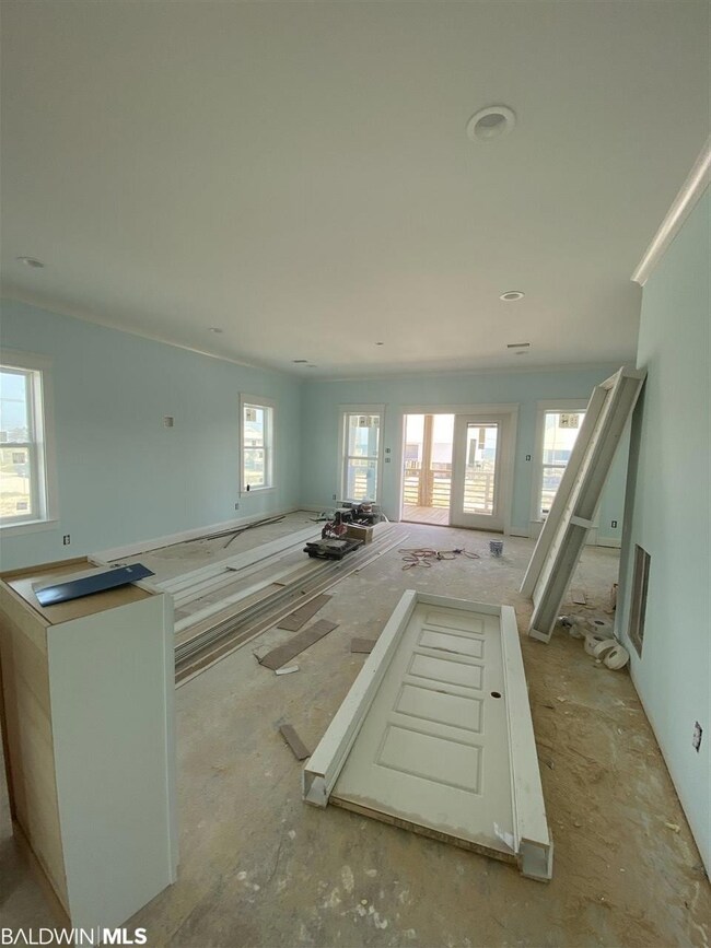Open concept offers views from every window.