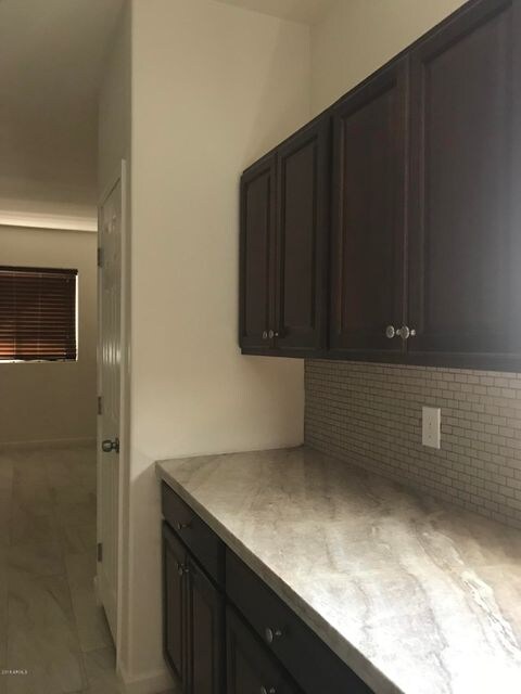 Quartz Counter tops with Back splash