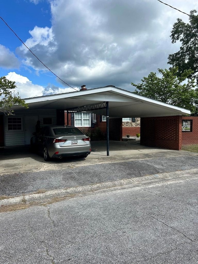 SIDE STREET  CARPORT
