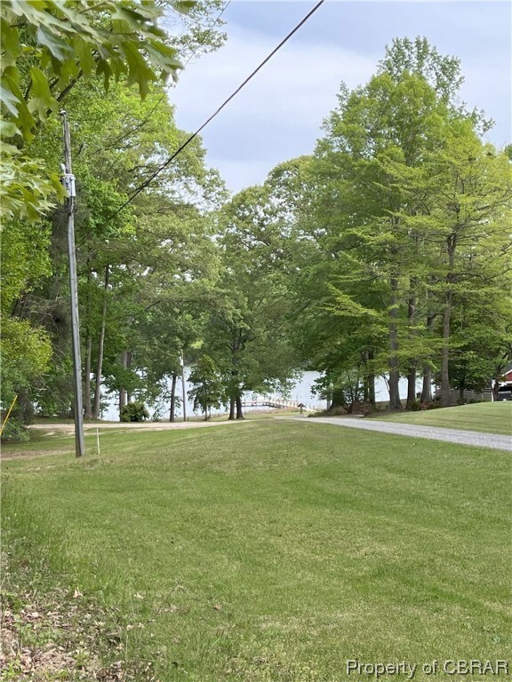 Water view from Lot 9