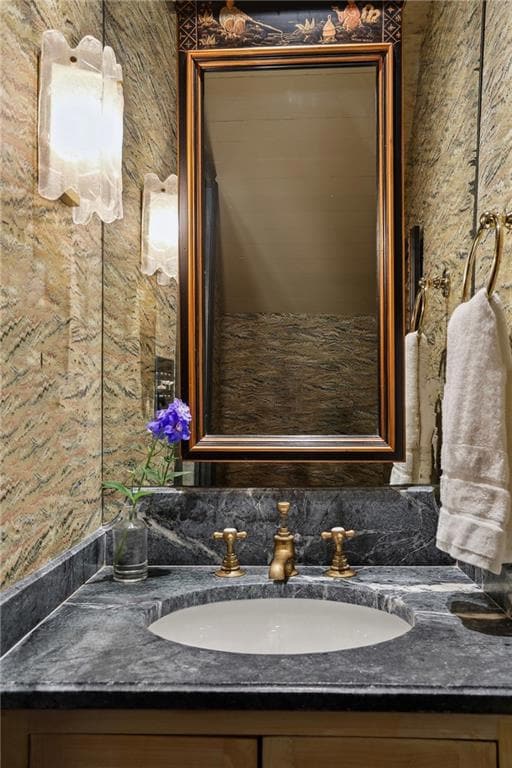 Jewel box powder room