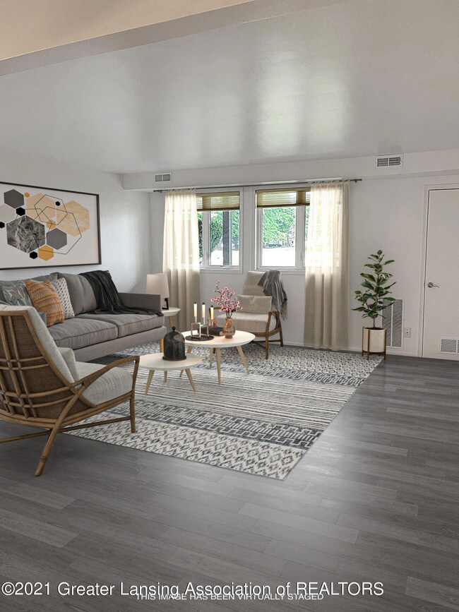 Living Room Staged