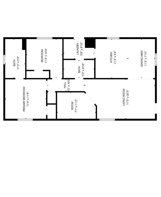 View of home floor plan