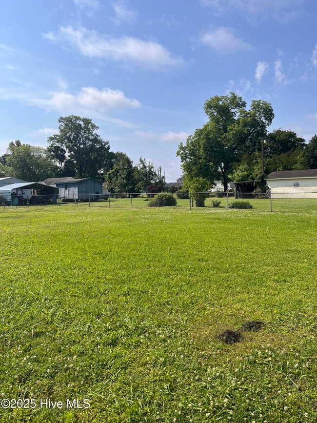 Rear Fenced Yard