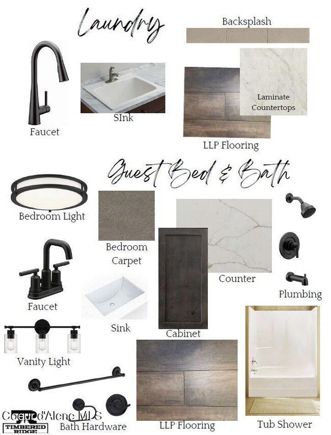 Laundry and Bath Selections