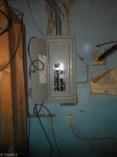 Main Electrical panel is located in the basement