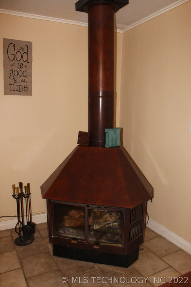 wood stove