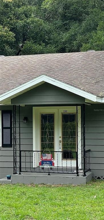 Front door outside