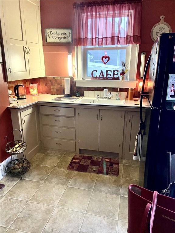 Cozy first floor kitchen.