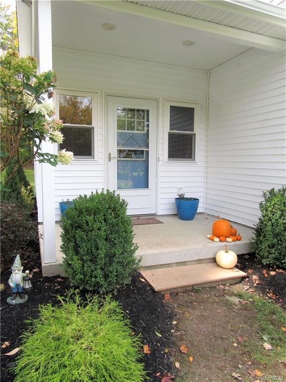 The welcoming entry is a new addition 15x9 and off