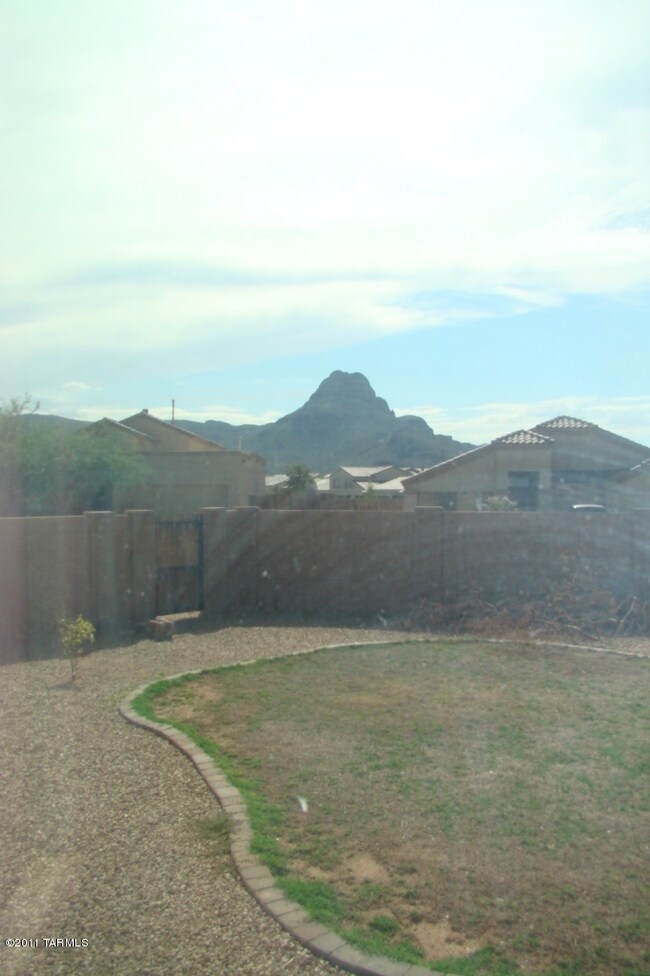 view of Sombrero Peak from kitchen bay