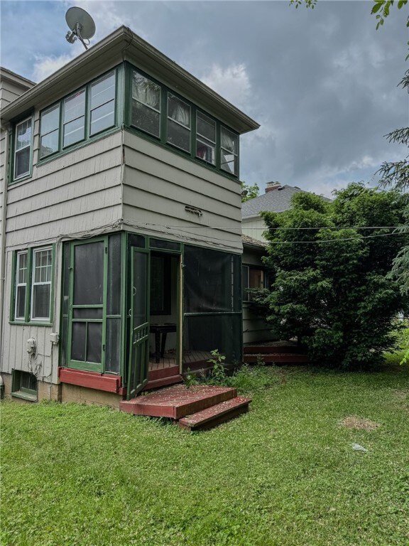 1st floor screened porch & 2nd floor enclosed slee