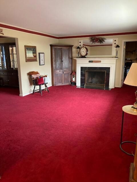 living room empty