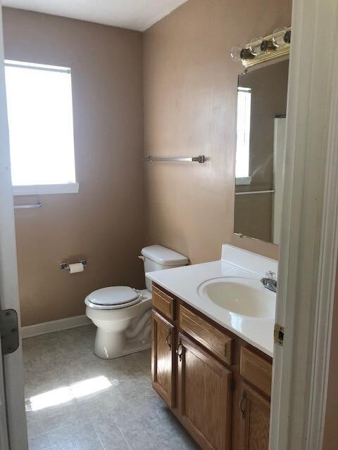 Full Bath on Second Floor
