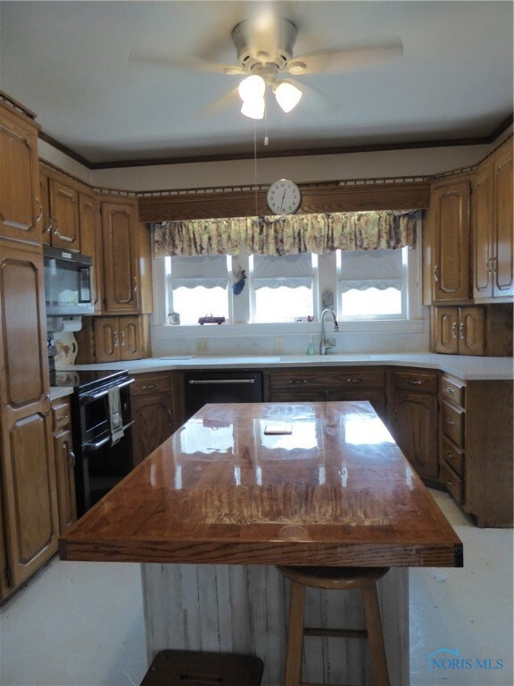 Custom Island and Corian countertops. All applianc